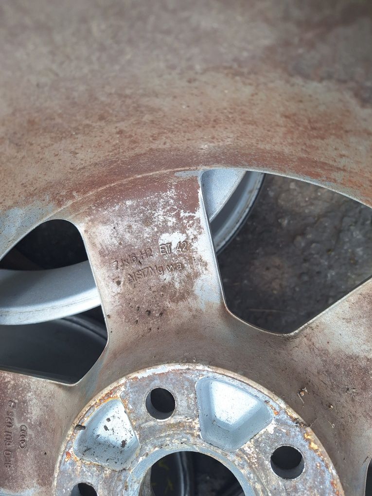felgi aluminiowe seat audi vw passat 16 cali 5x112