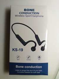 Słuchawki douszne, sportowe Bone Conduction wireless sport earphone KS