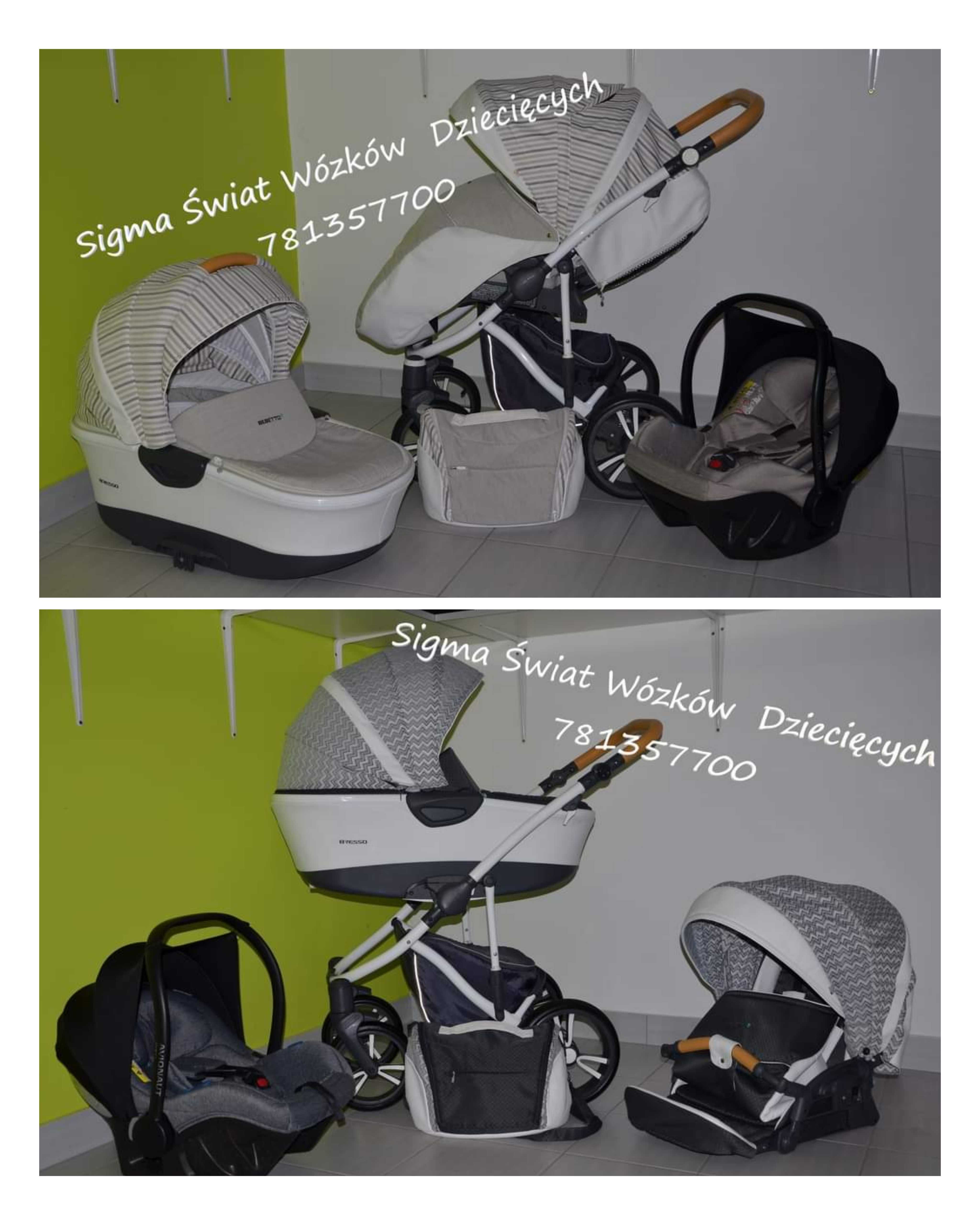 Super wozek bebetto bresso 2w1 3w1 4w1 avionaut cybex WYSYŁKA isofix