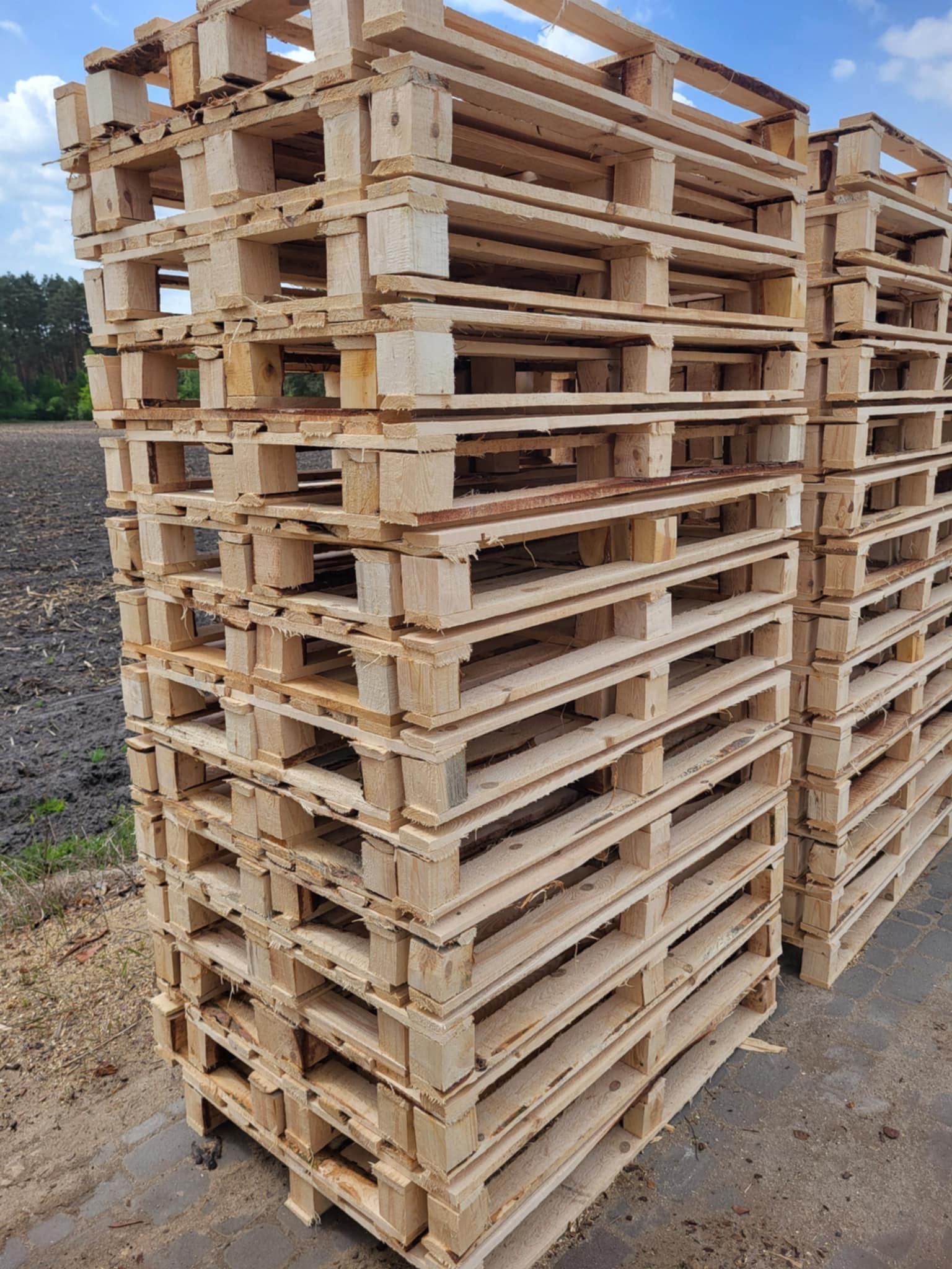 Sprzedam palety drewniane różne  1200 x 800