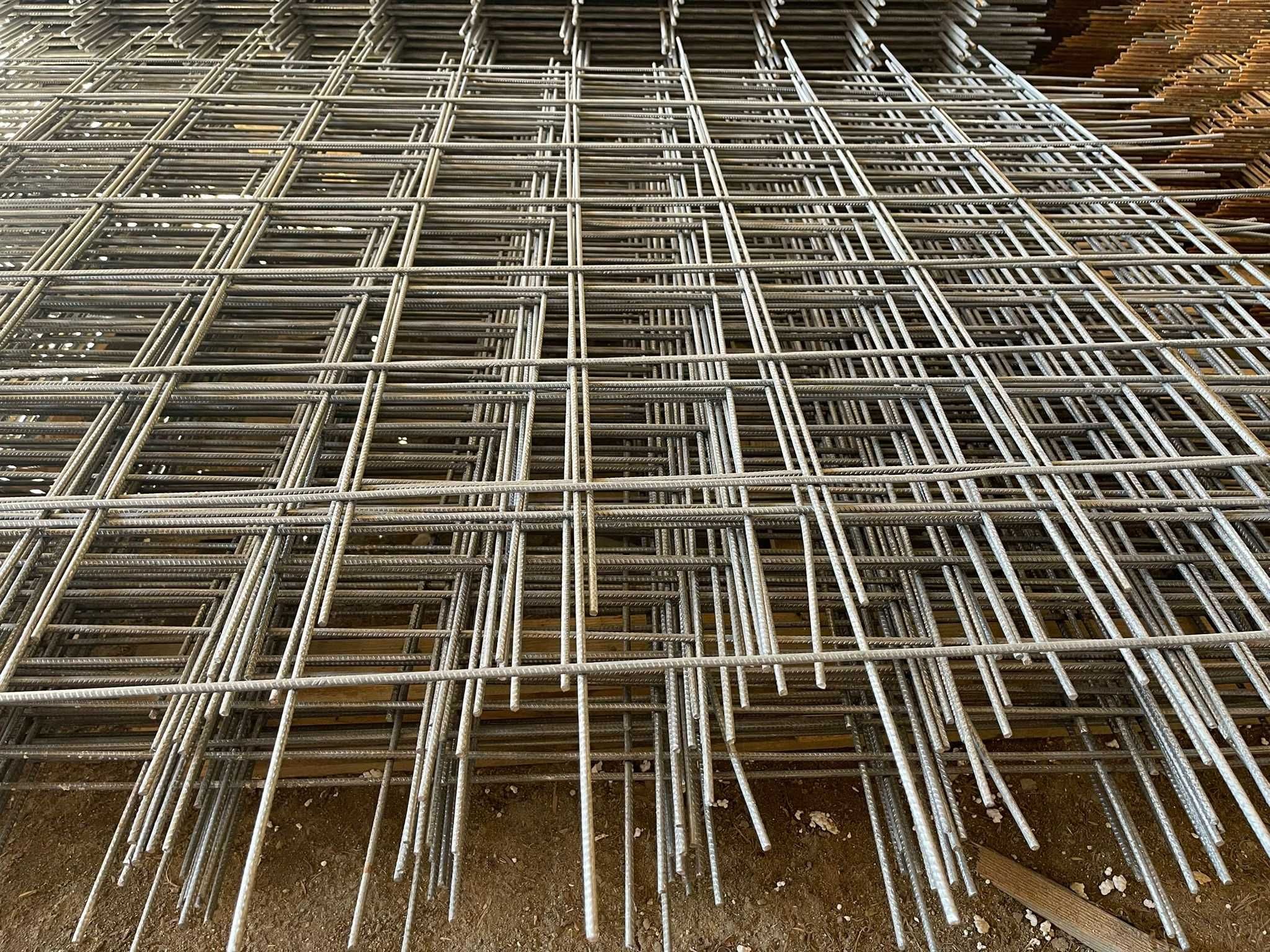 Posypka do betonu do wylewek siatka zbrojeniowa do posadzek zbrojenie
