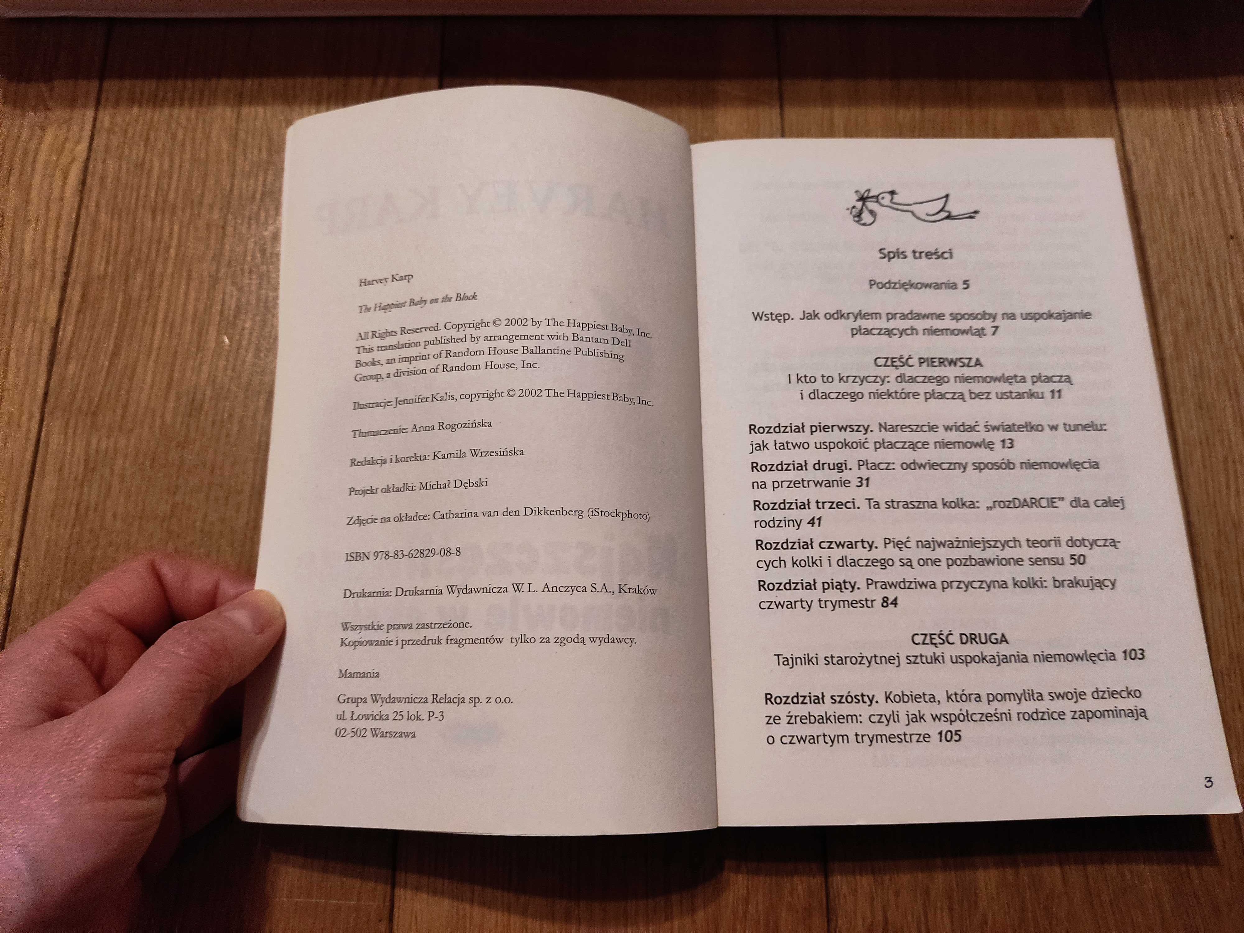 Używana książka "Najszczęśliwsze niemowlę w okolicy"