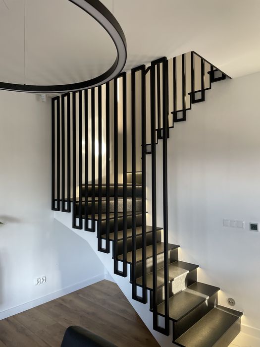 Balustrady loft balustrada schodowa wewnętrzna