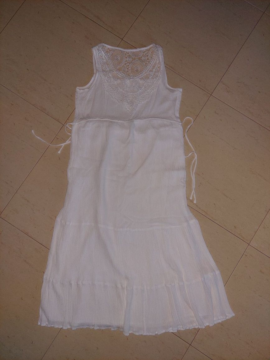 Vestido branco Sprinfield