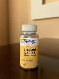 Vitamin D3 + K2 від Solaray