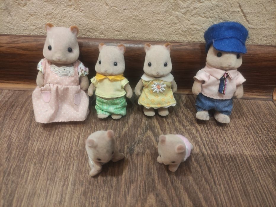 Sylvanian families семья хомяков, Сильвания