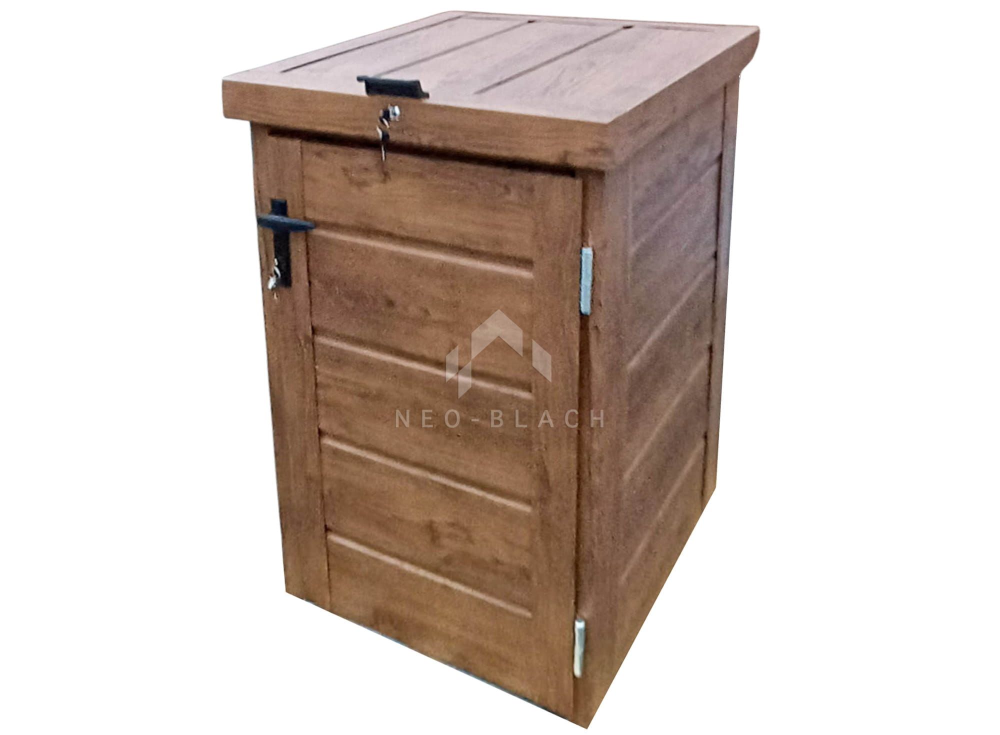 Zabudowa Kosza Na Śmieci Wiata Obudowa Kubła 80X70X120 Cm 1X240L Nb421