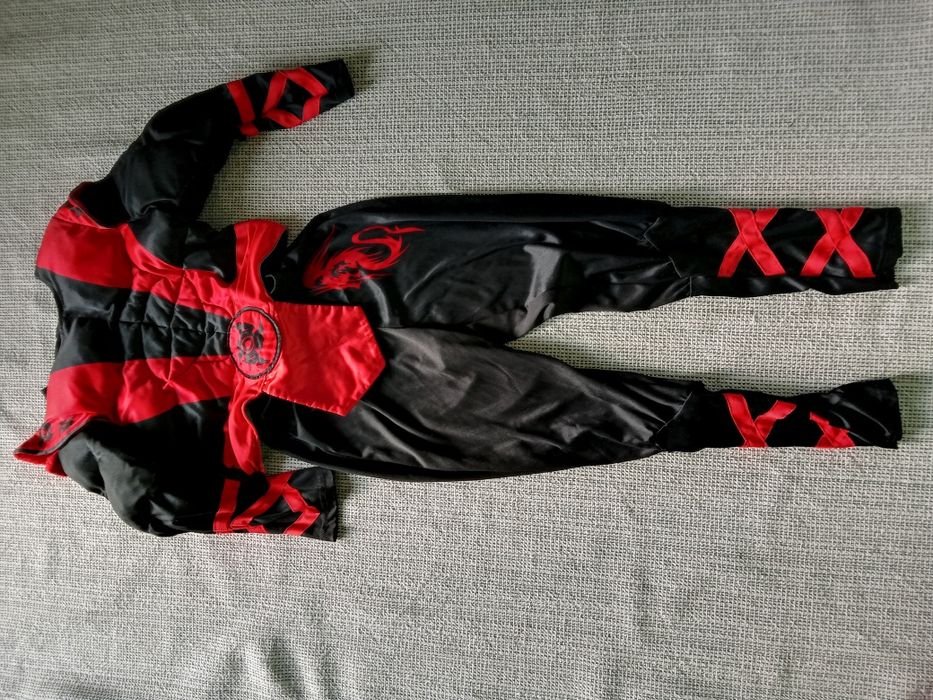 Strój karnawałowy przebranie kostium Ninja ninjago wojownik