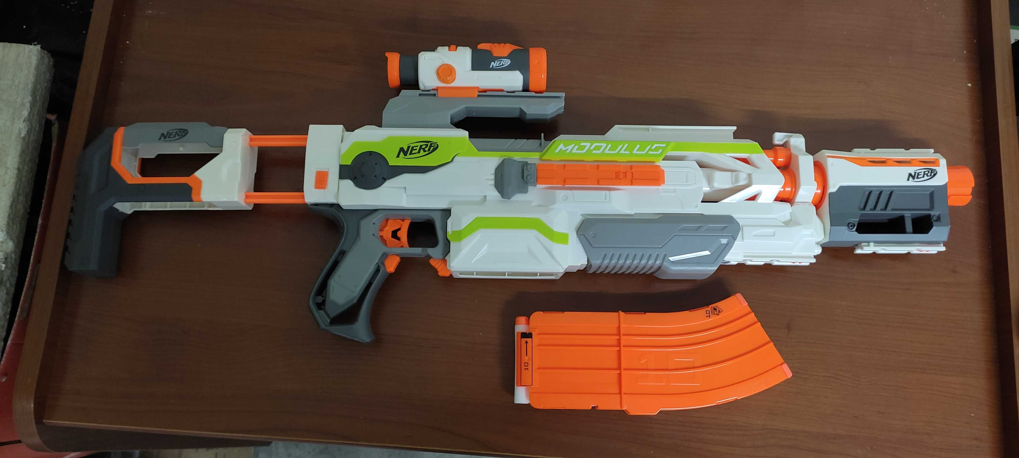 Nerf Modulus: Modulus ECS-10 + Pack acessórios