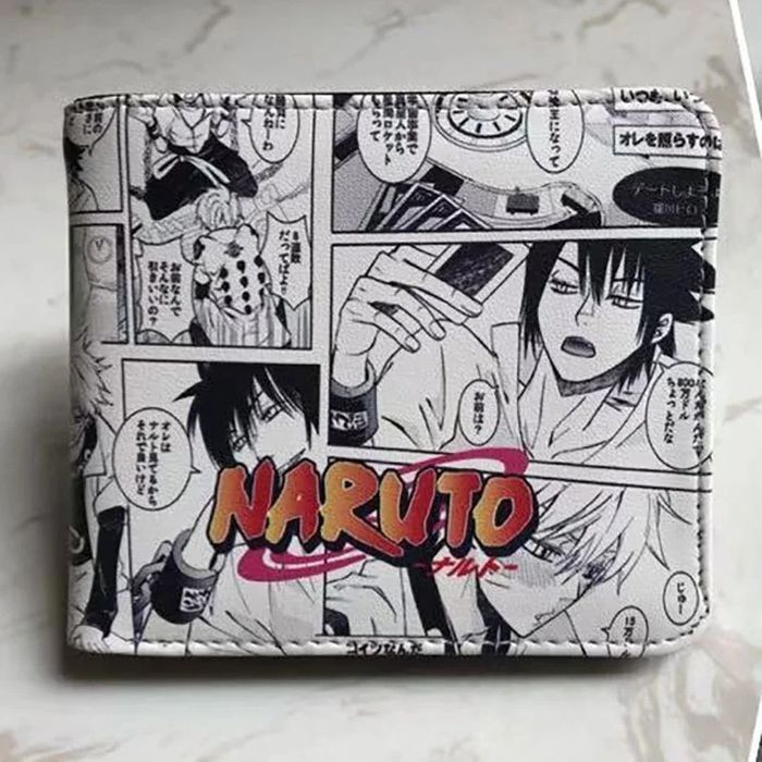 Carteira dos desenhos Naruto