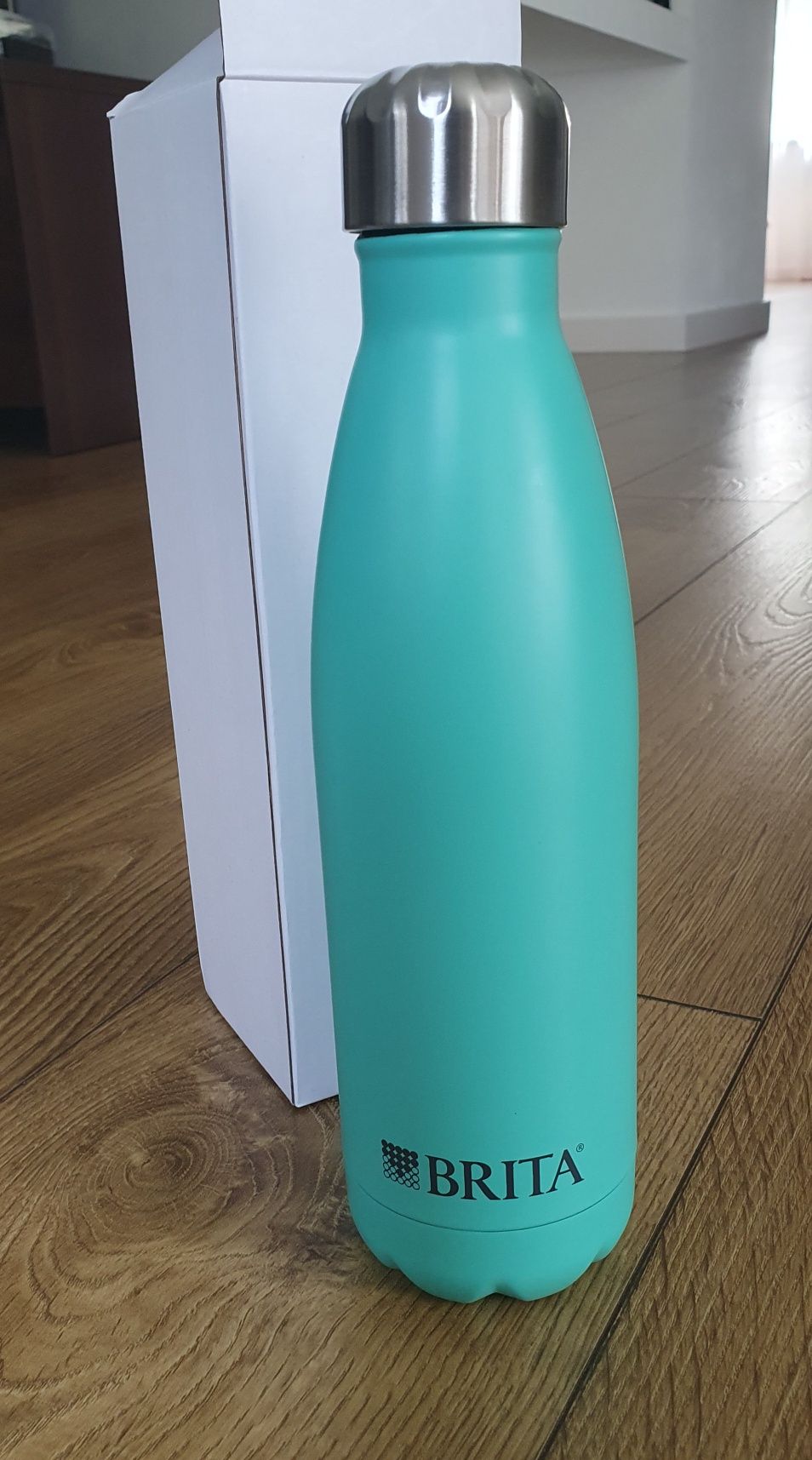 Butelka na wodę stalowa termiczna BRITA 500 ml