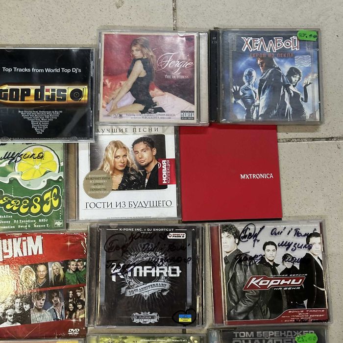 39штук Диски DVD фільми музика ігри Вінтаж