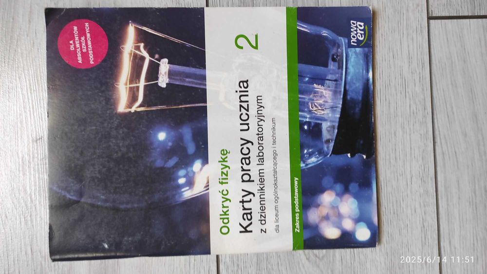 Odkryj Fizykę karty pracy 2