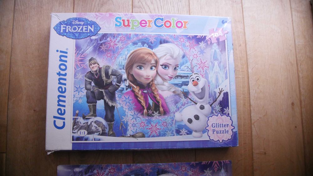 Puzzle Frozen Kraina Lodu Supercolor 104 / wiek 6+