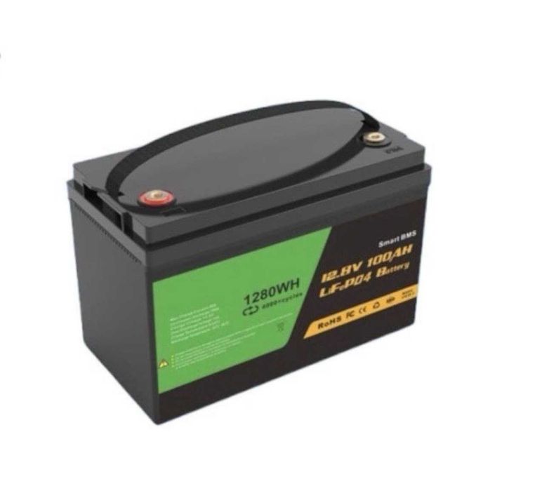 Аккумулятор LiFePO4 12,8V 100Ah Літій Залізо Фосфат акумулятор