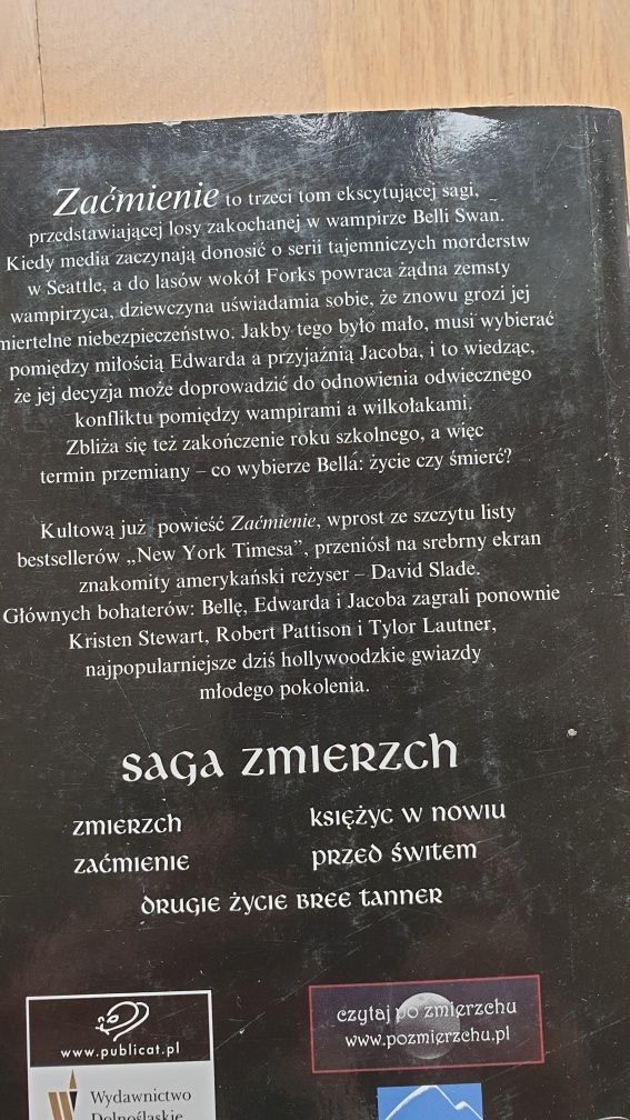 Stephenie Meyer "Zaćmienie"