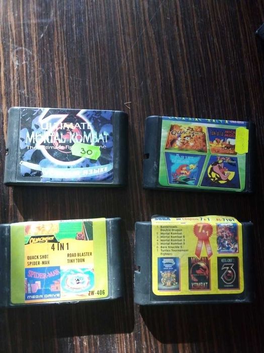 Ігрова приставка 16 бітна Sega mega drive 2