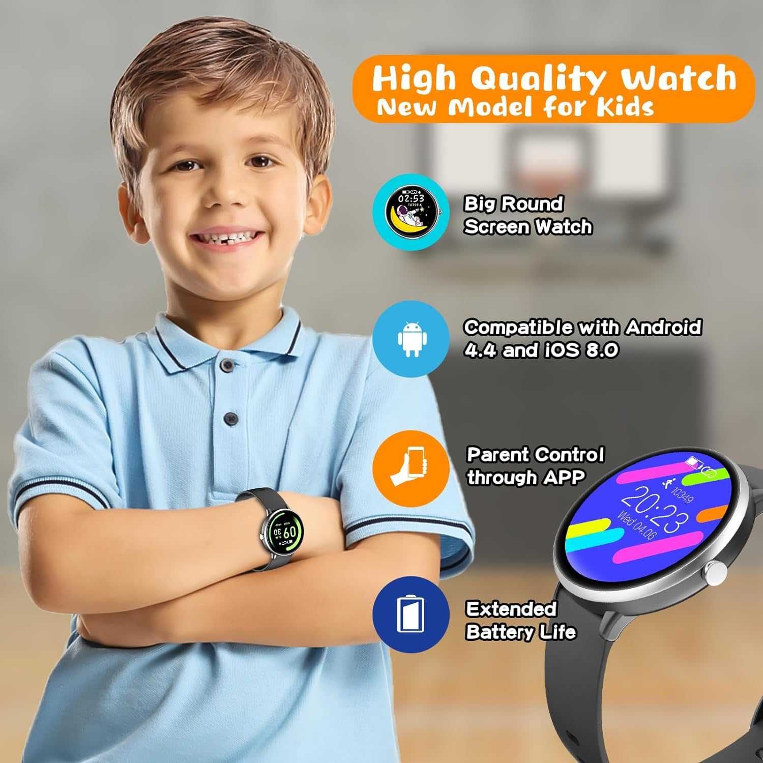 DIGEEHOT Inteligentny zegarek dla dzieci