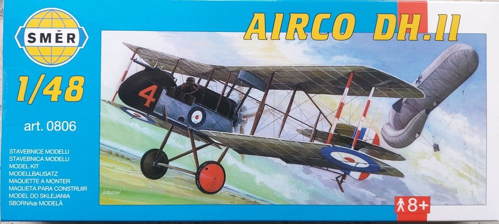 Model samolotu Airco firmy smer w skali 1:48