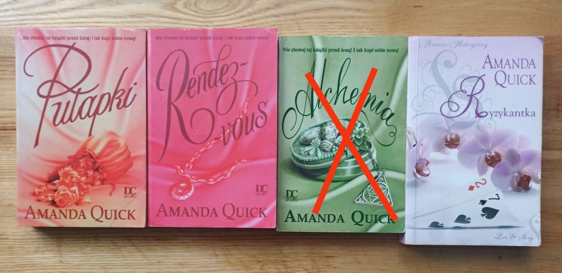 Amanda Quick 3 książki OPIS