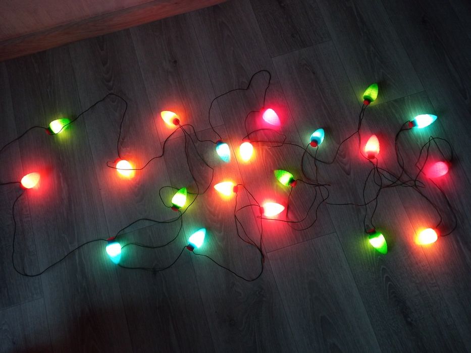 Новогодняя гирлянда ШИШКИ времён СССР