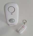 Czujnik ruchu z pikotem. Alarm. Smartwares SMA-40152