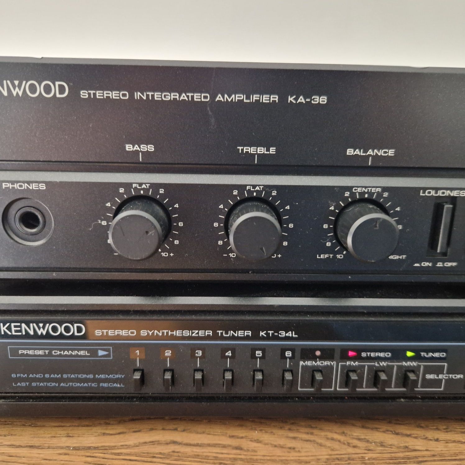 Wzmacniacz I tuner Kenwood ka-36 kt-34l