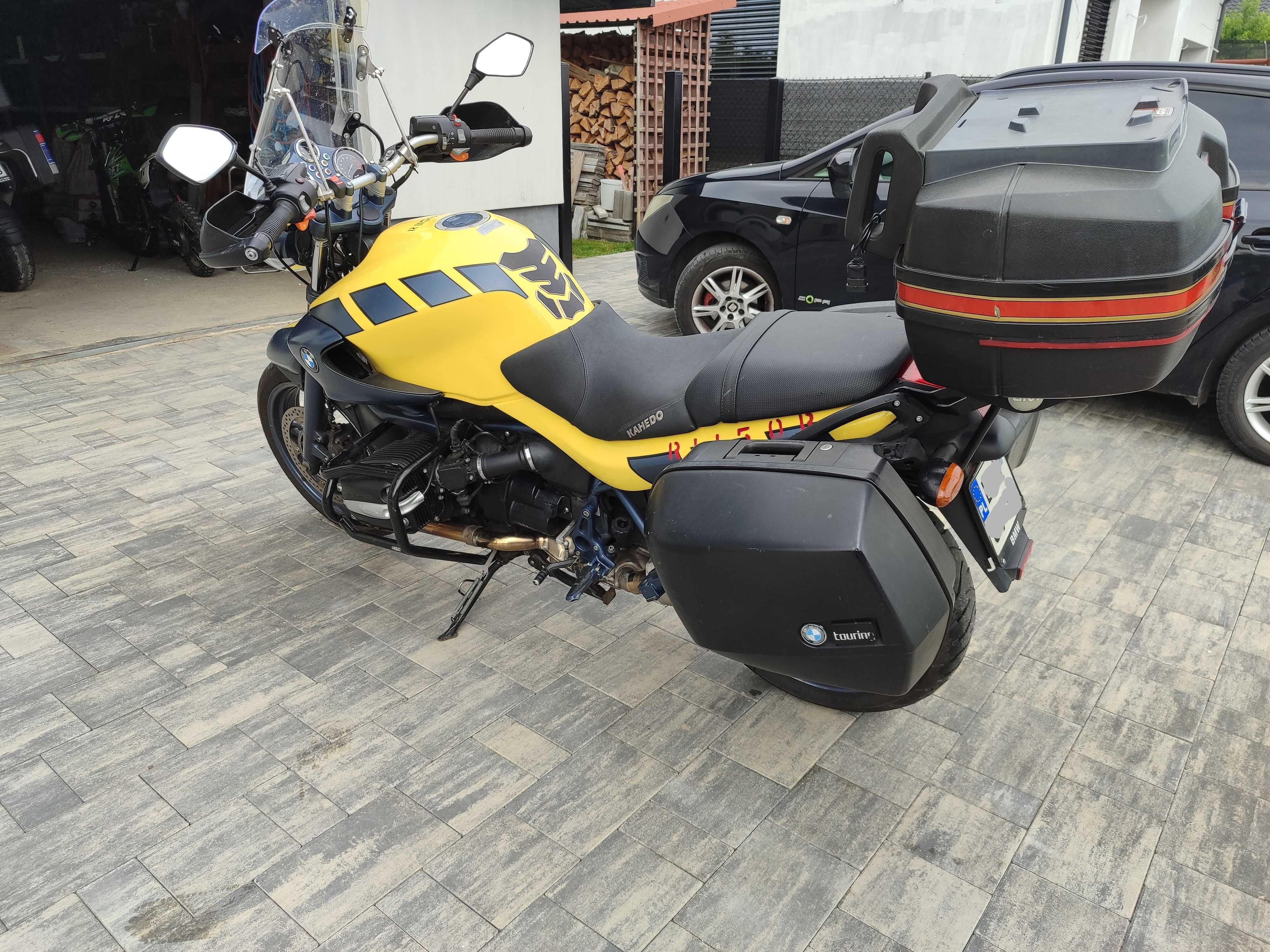 BMW R1150R, ABS, gmole, kufry, 2002r.