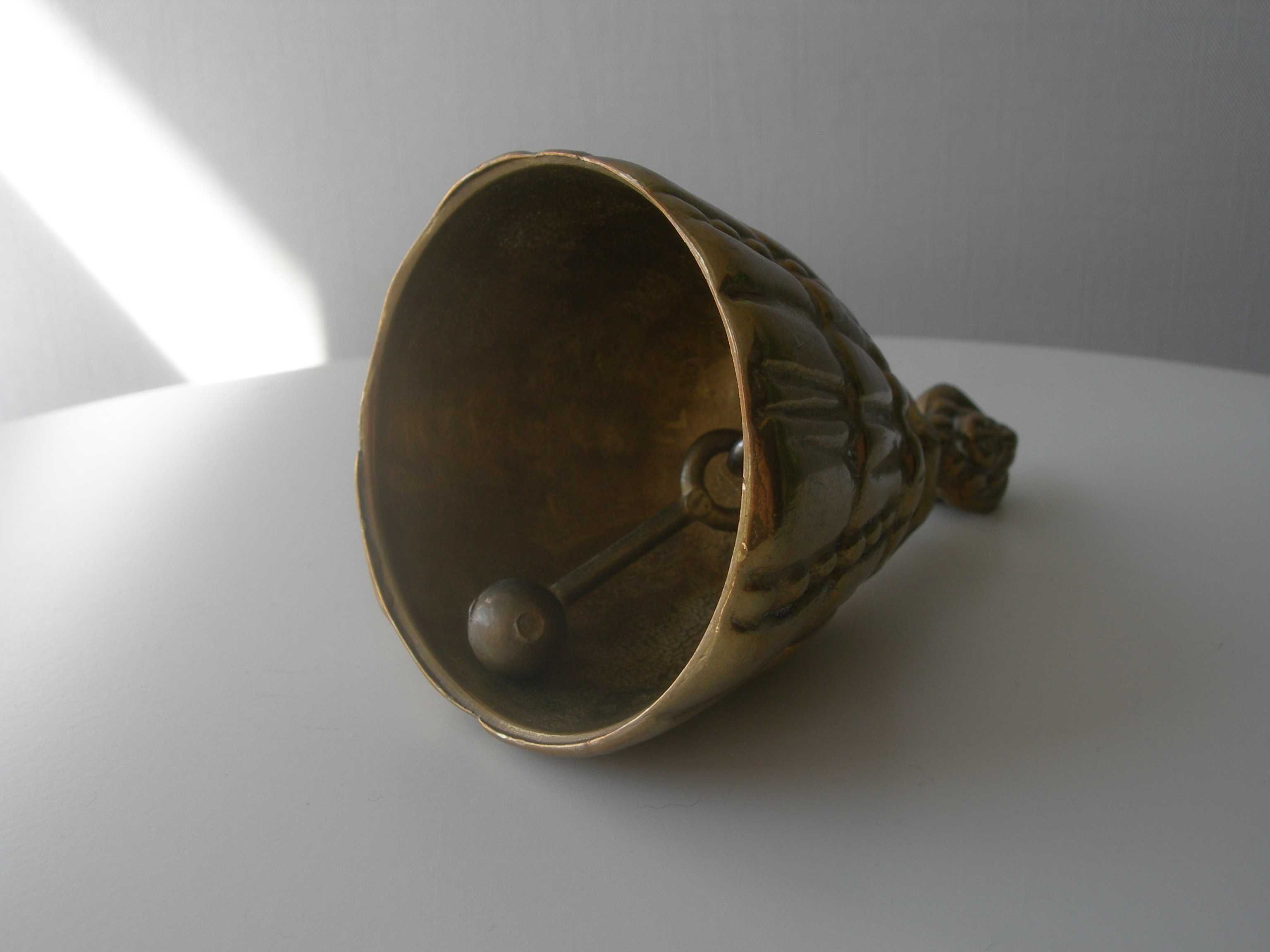 Колокольчик, колокол, Леди Белл, бронза,12 см, редкое лицо