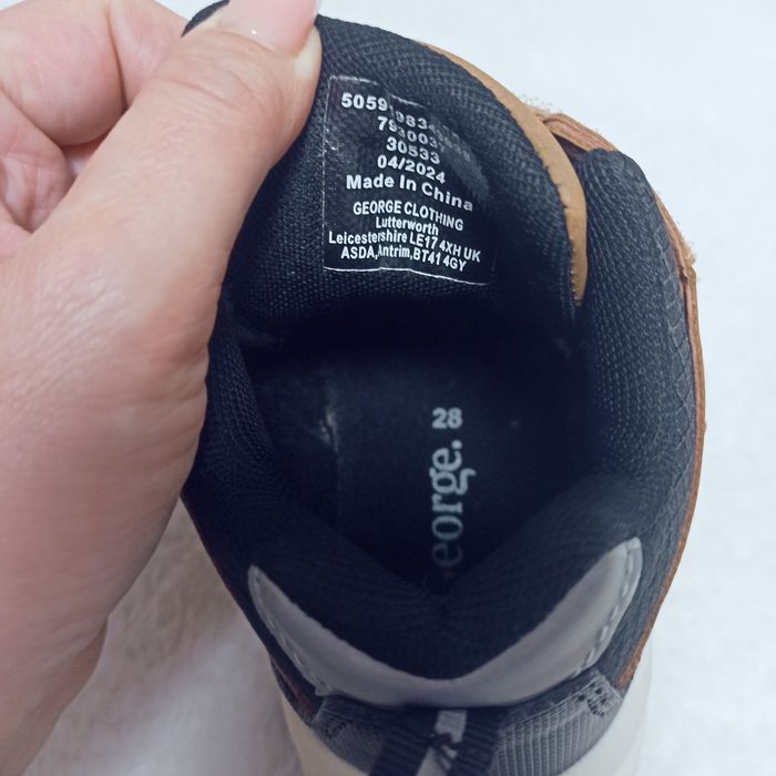 GEORGE Осінні Черевички для хлопчика, 28 розмір, устілка 18 см