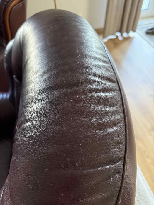 Wypoczynek skórzany skóra