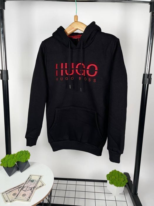 РАСПРОДАЖА ! Hugo Boss худи мужское на флисе женское унисекс