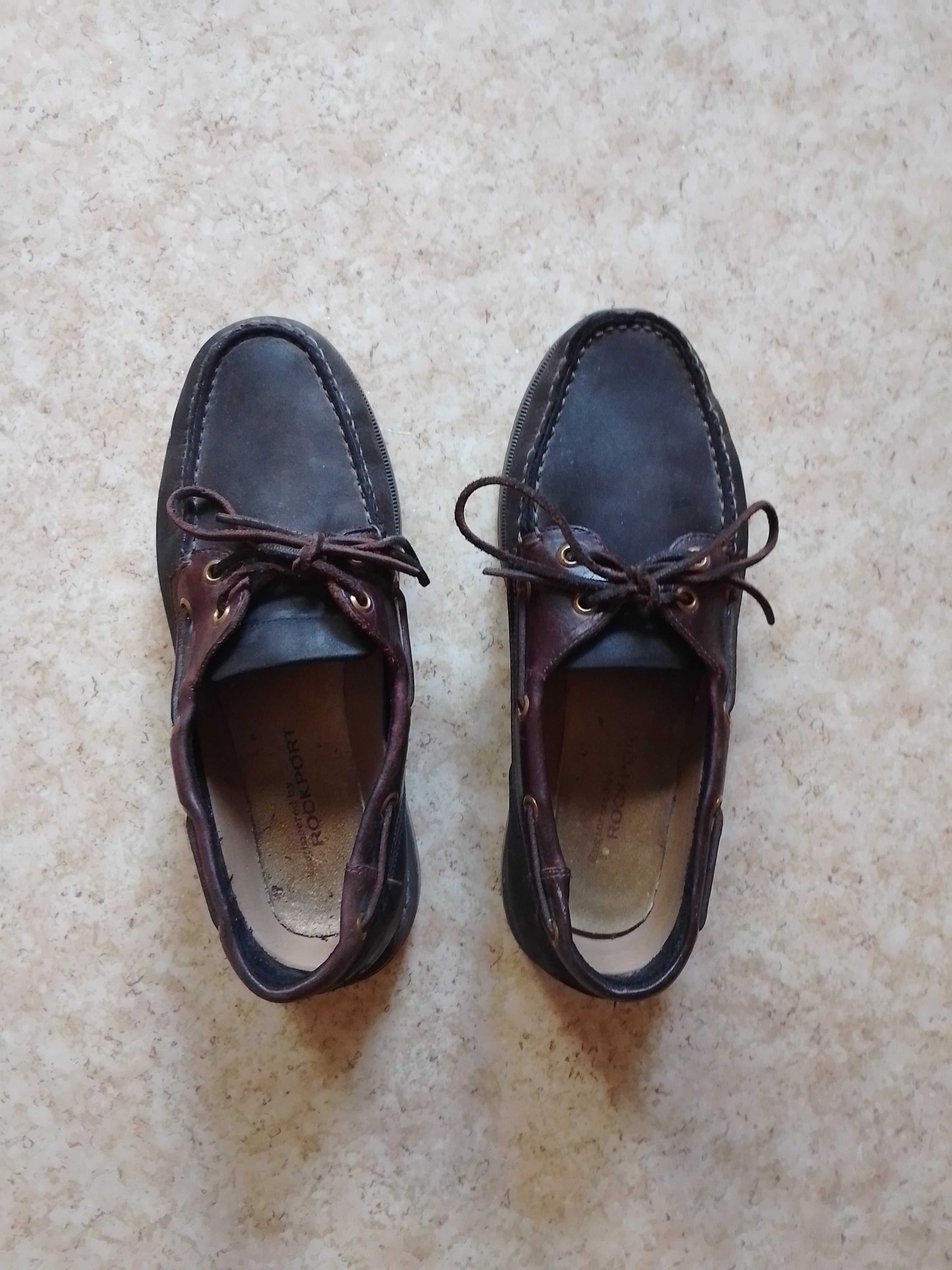 Кожаные неубиваемые топсайдеры Timberland и Rockport. Мокасины, броги.