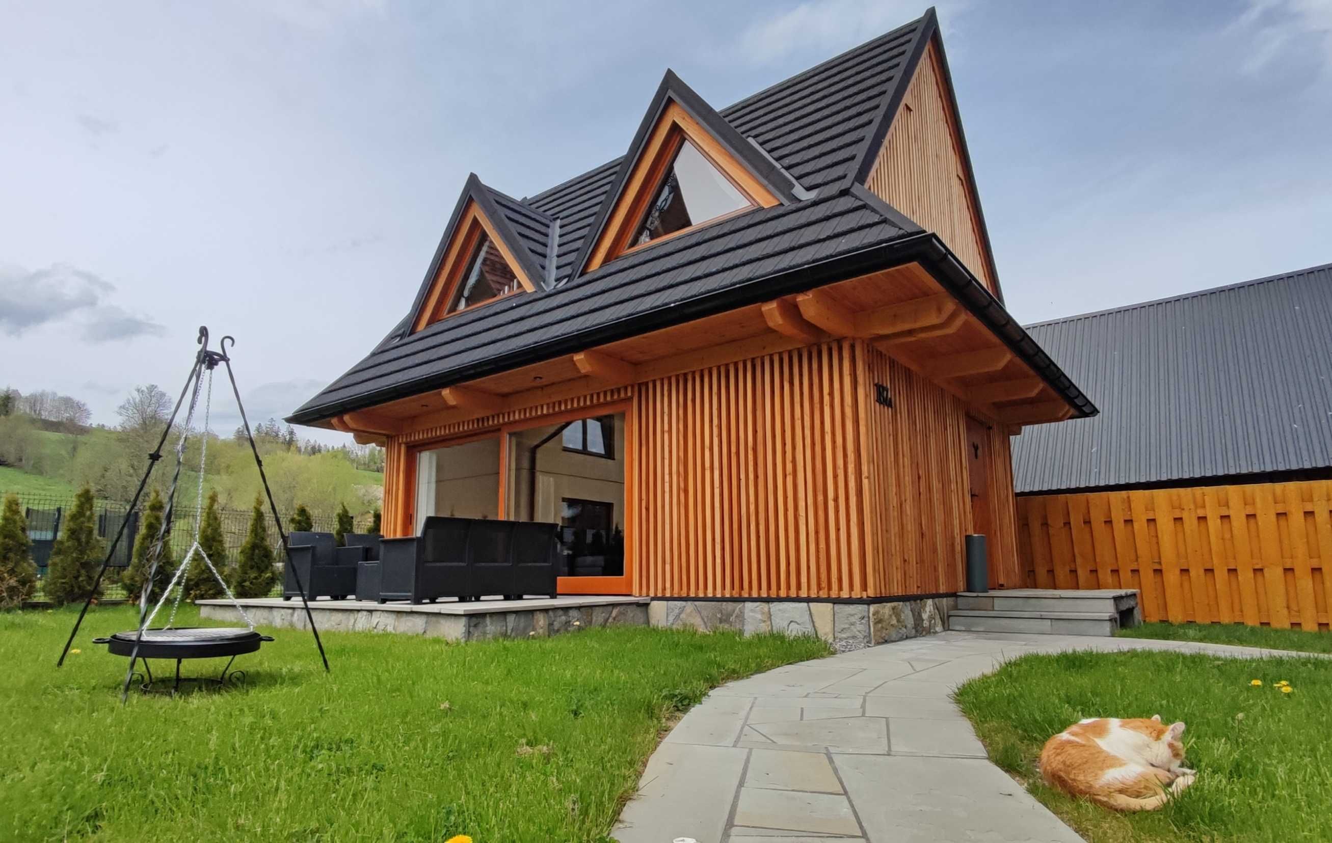 Domek z jacuzzi w górach na wyłączność wakacje