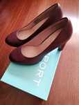 Sapato Salto Bordeaux Rockport