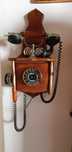Telefon ścienny drewniany