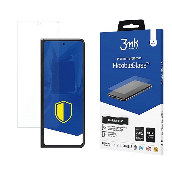Szkło hartowane 3mk FlexibleGlass na Samsung Galaxy Z Fold 3/5G (front