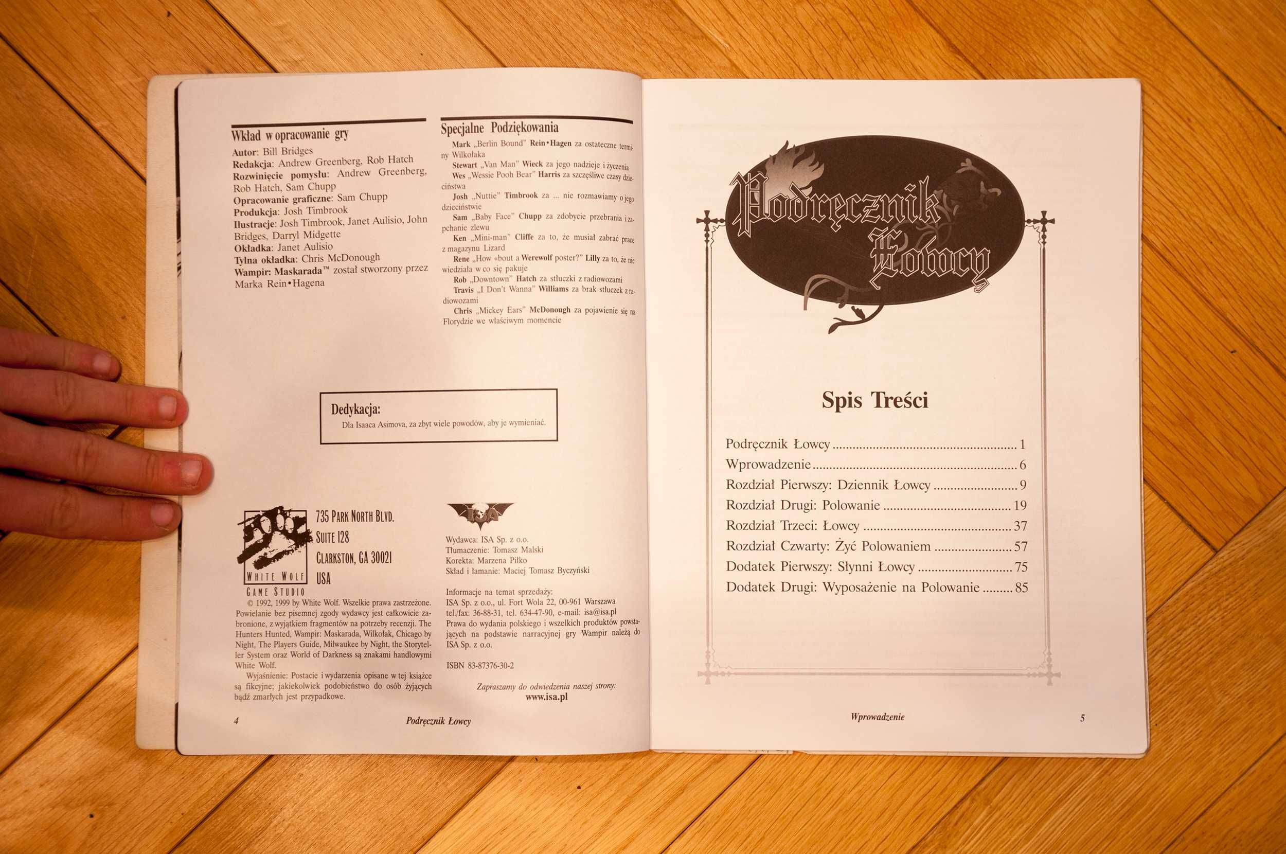 Podręcznik Łowcy Podręcznik źródłowy do gry Wampir Maskarada RPG