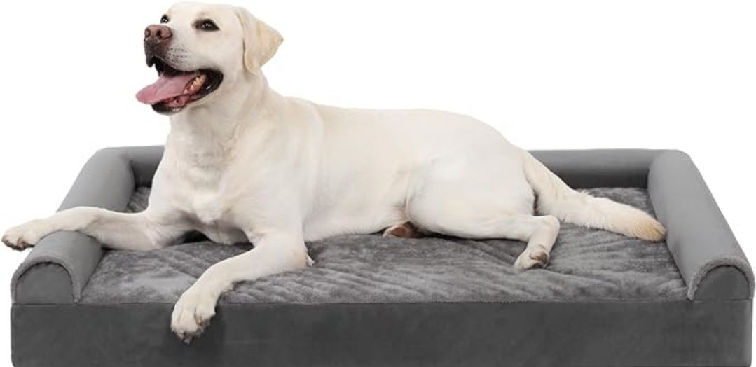 Legowisko łóżko ortopedyczne dla psa antypoślizgowe sofa XL 111x81x18c