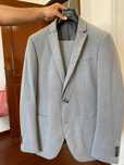 Fato cinzento claro Suits Inc.
