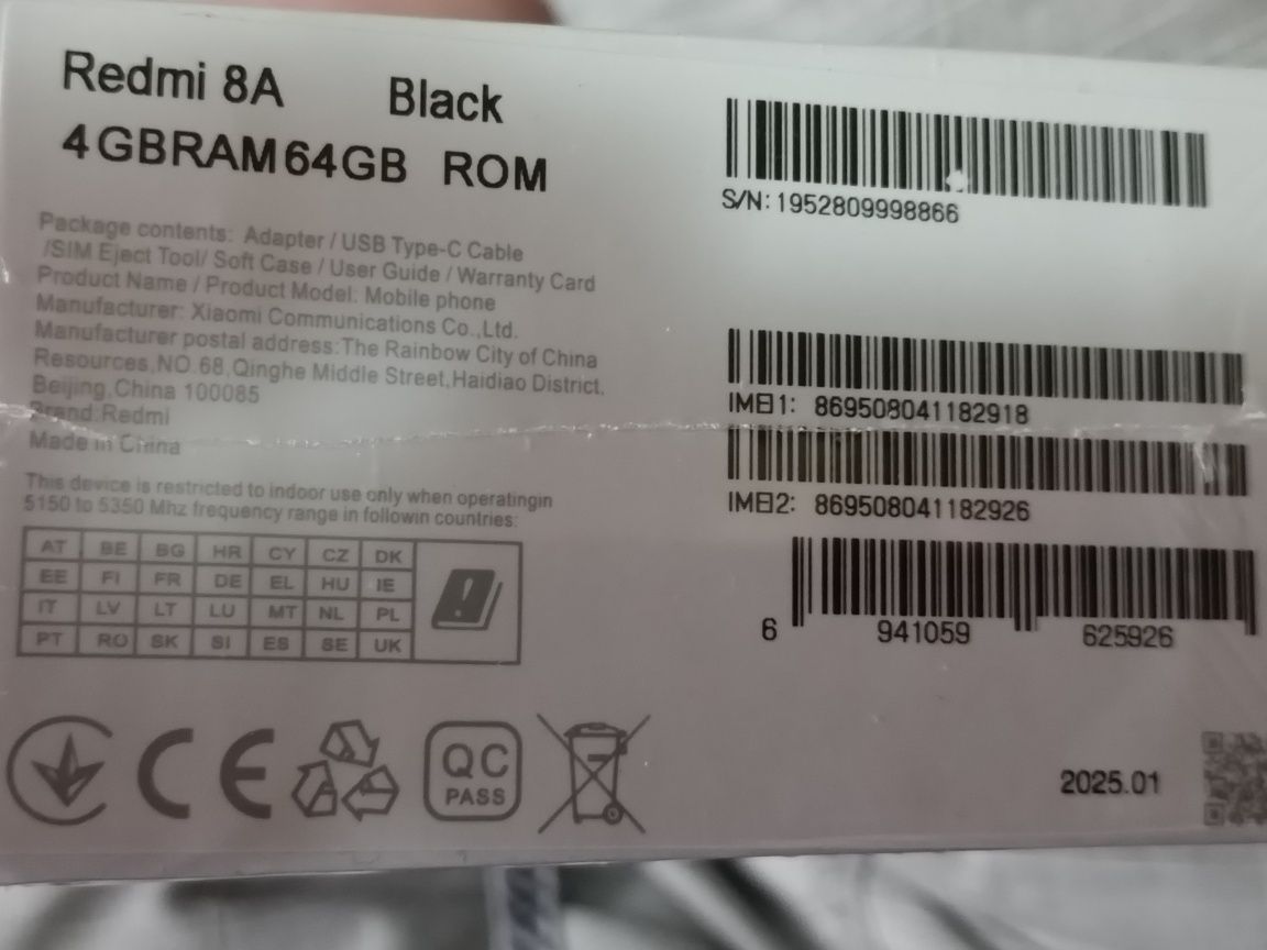 Redmi 8A. 4/64Gb