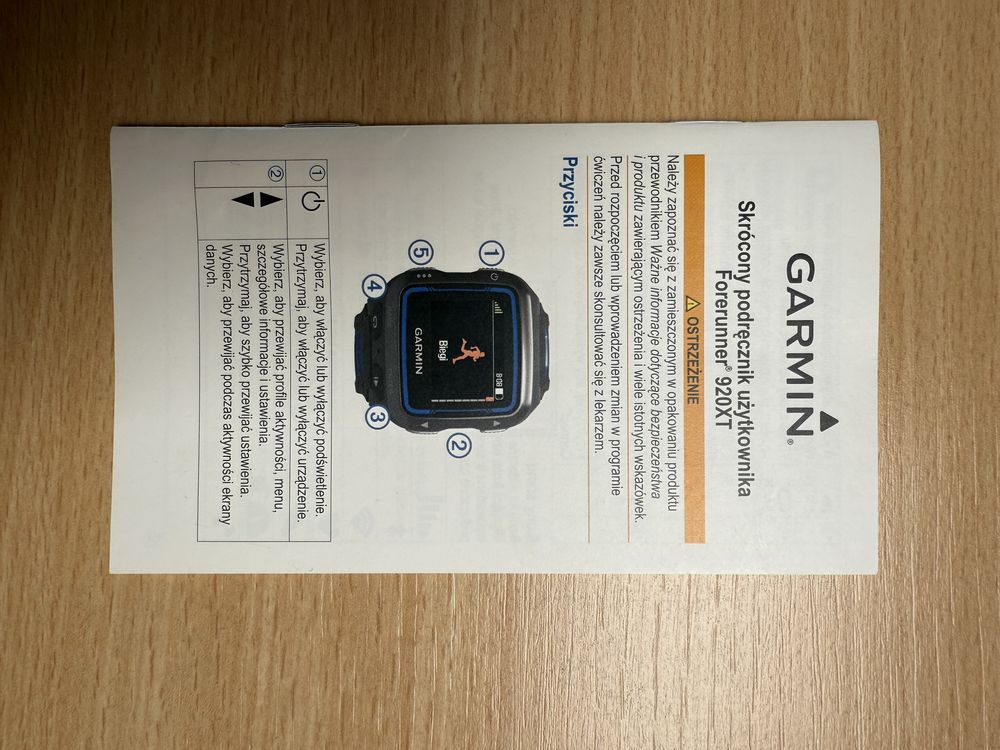 Garmin 920 Forerunner XT