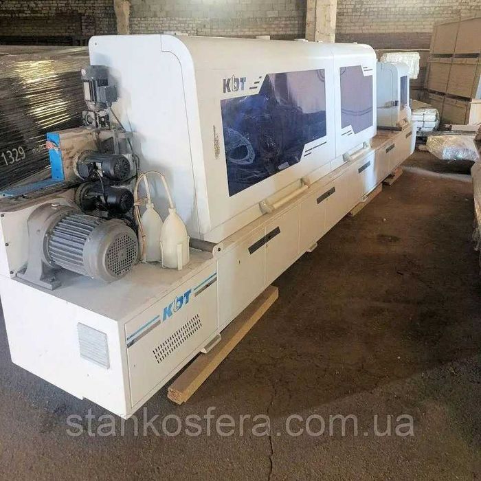 KDT-465J кромкооблицовочный станок бу 2017г прифуговка, раунд, цикли