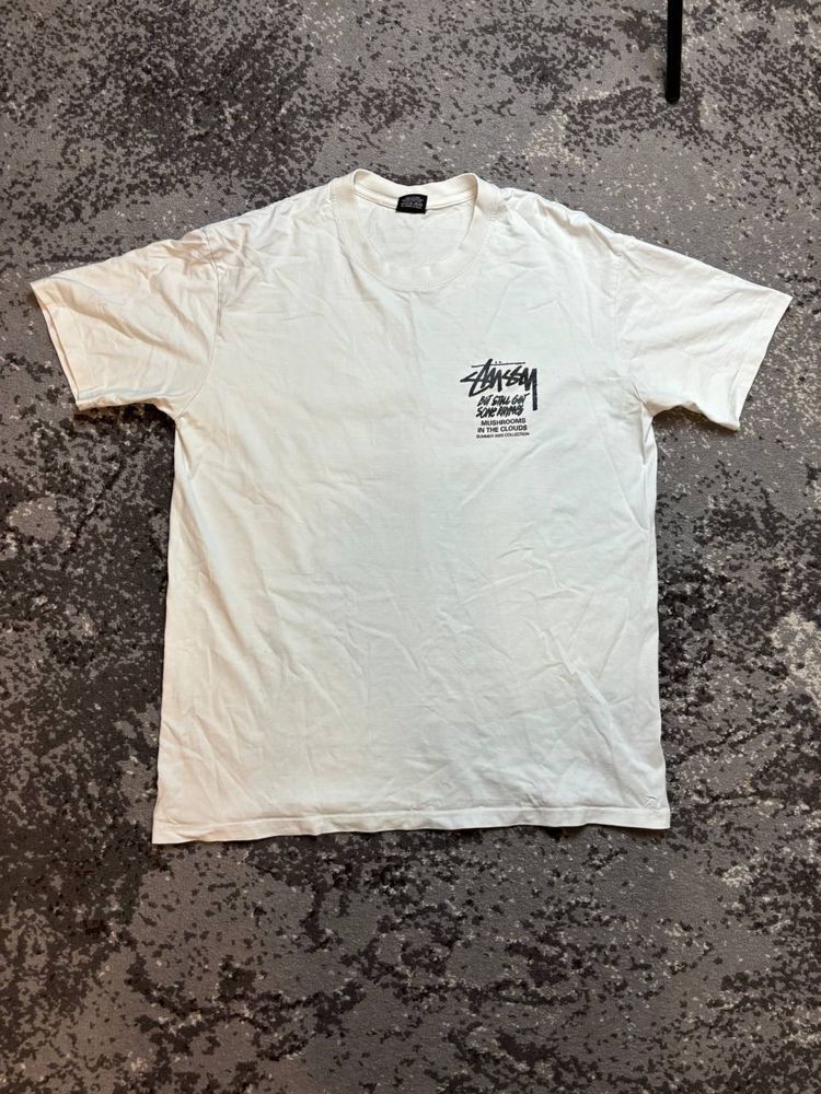Футболка Stussy mushrooms 8 ball Sk8