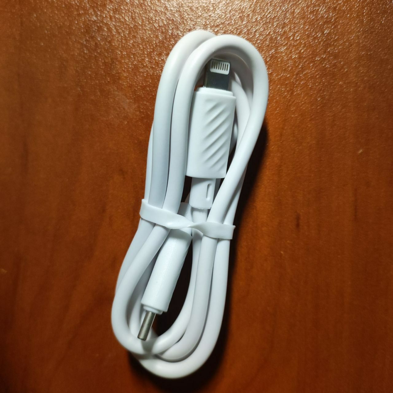Блок живлення+кабель Type-C/Lightning Hoco 20W White