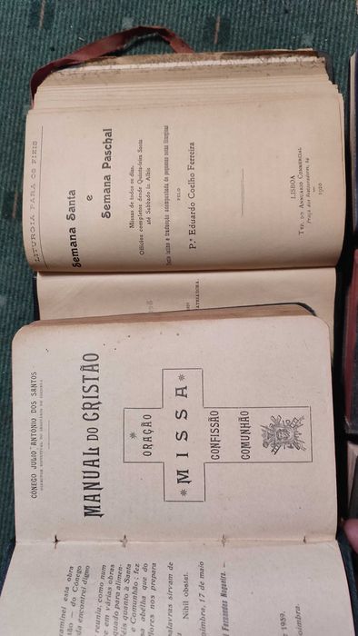 Lote 12 Livros Religiosos Antigos