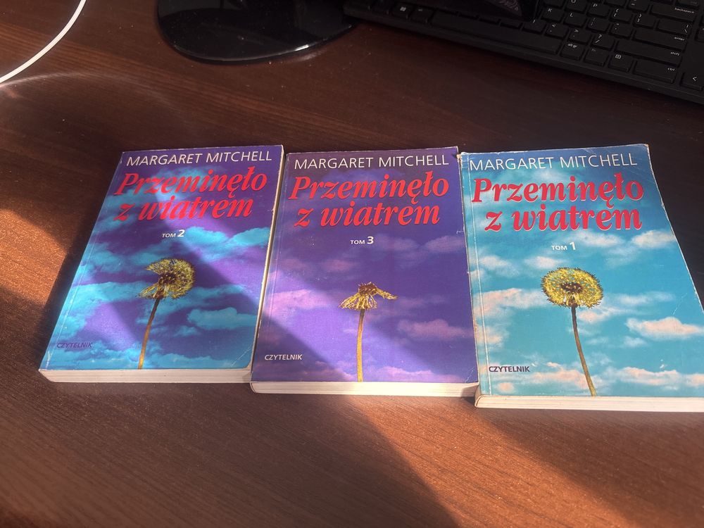 Przeminęło z wiatrem 3 tomy