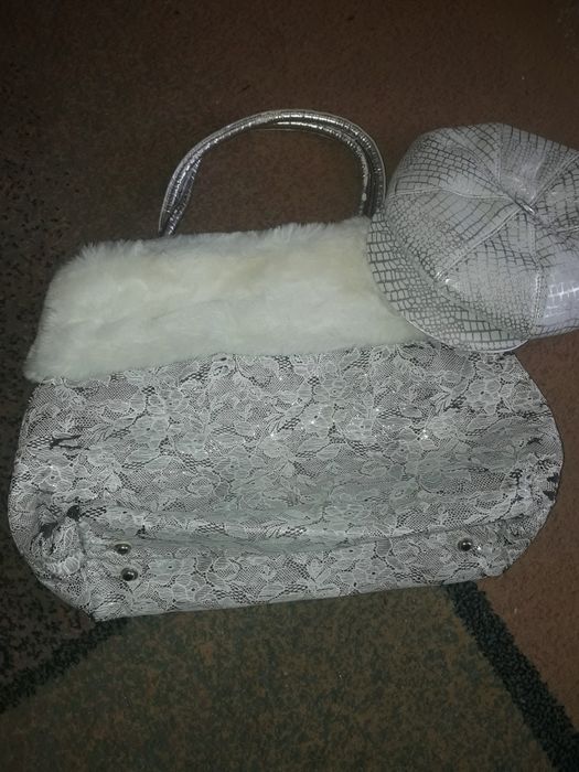 Сумка  зимняя с мехом