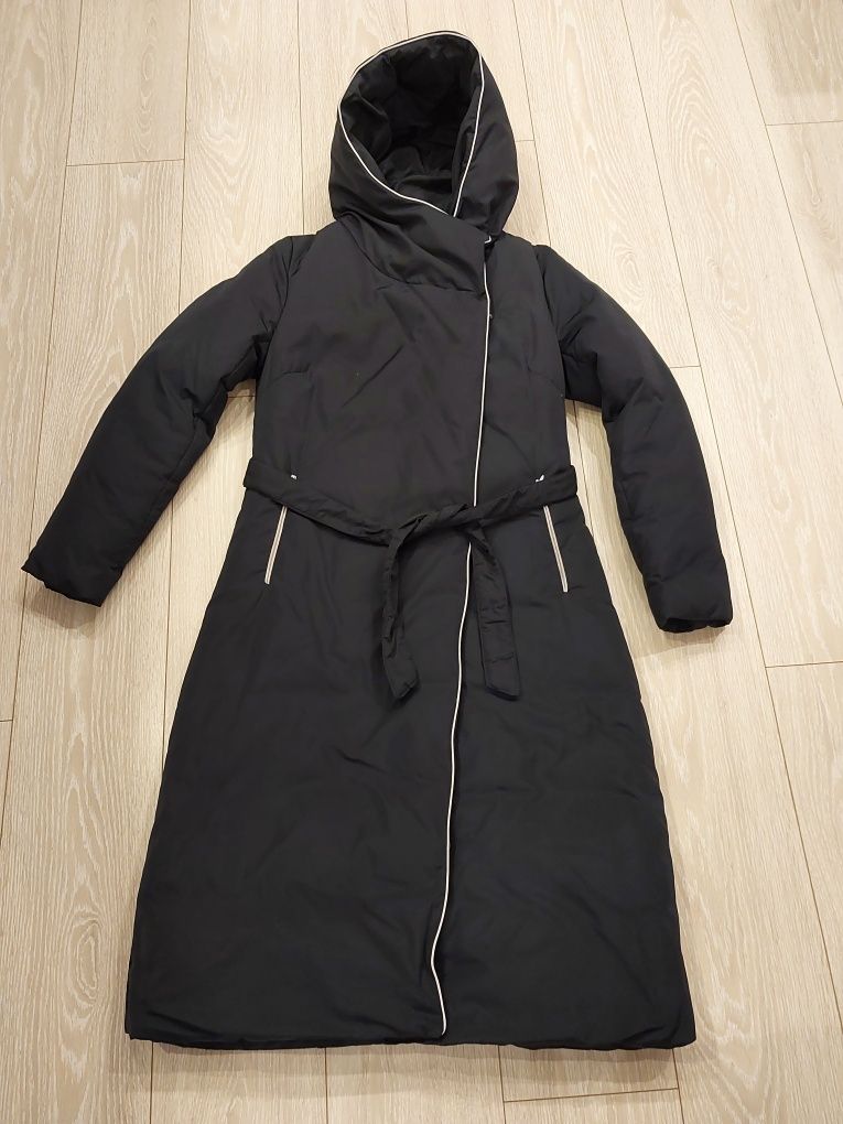 СУПЕР-СКИДКА. Стильный женский зимний пуховик (куртка) Seagu с поясом.