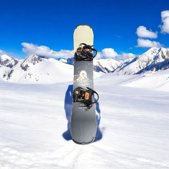 Deska snowboardowa Nitro Cheap Thrills 148cm + wiązania Nitro 1